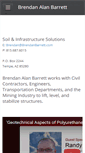 Mobile Screenshot of brendanbarrett.com